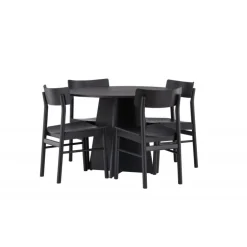 Bootcut Ovalt Spisebordssæt, Montros