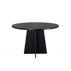 Bootcut Rundt Rundt spisebord - Sort