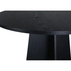 Bootcut Rundt Rundt spisebord - Sort