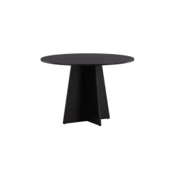 Bootcut Rundt Rundt spisebord - Sort