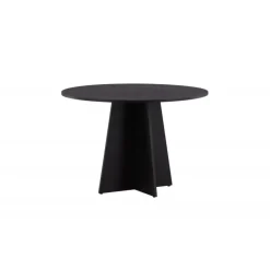 Bootcut Rundt Rundt spisebord - Sort