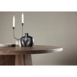 Bootcut Rundt spisebord Ø110 cm - Mocca