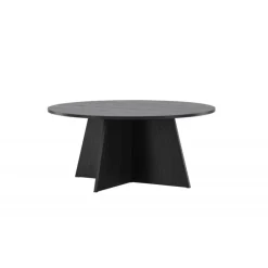 Bootcut Sofabord Ø100 - Sort