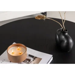 Bootcut Sofabord Ø100 - Sort