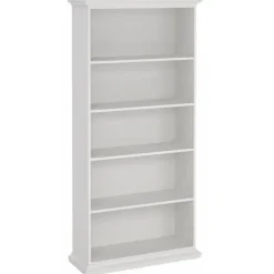 Bordeaux bogreol - Hvid