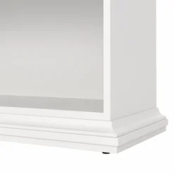 Bordeaux bogreol - Hvid