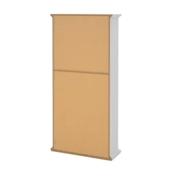 Bordeaux bogreol - Hvid