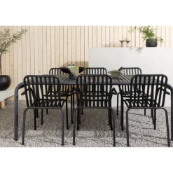 Borneo e Loungesæt - Havemøbelsæt - Sort