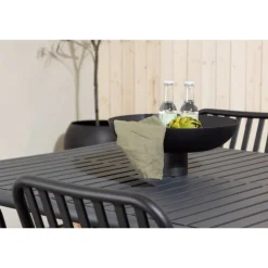 Borneo e Loungesæt - Havemøbelsæt - Sort