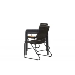 Borneo Loungesæt - Havemøbelsæt - Sort