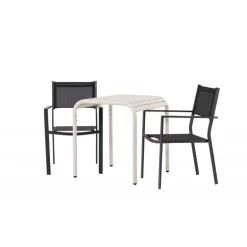 Borneo Loungesæt - Havemøbelsæt - Beige,Sort