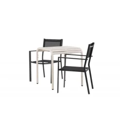 Borneo Loungesæt - Havemøbelsæt - Beige,Sort