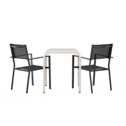 Borneo Loungesæt - Havemøbelsæt - Beige,Sort