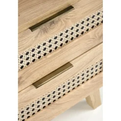 BORNEO SN-1 natbord, artisan eg / Sort