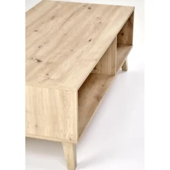 BORNEO Sofabord 120 x 60 cm - Håndværker eg / Sort