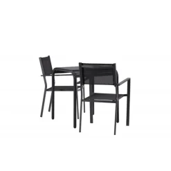 Borneo t Loungesæt - Havemøbelsæt - Sort