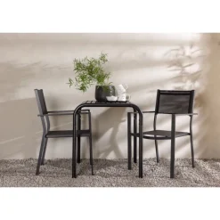 Borneo t Loungesæt - Havemøbelsæt - Sort