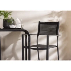 Borneo t Loungesæt - Havemøbelsæt - Sort