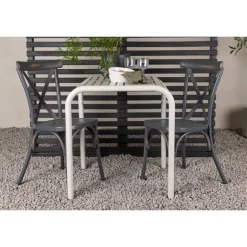 Borneo t Loungesæt - Havemøbelsæt - Beige,Mørkegrå