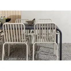 Borneo t Loungesæt - Havemøbelsæt - Beige,Sort