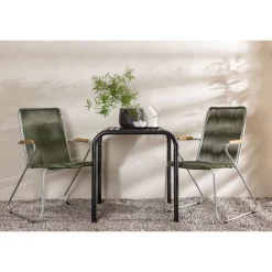 Borneo t Loungesæt - Havemøbelsæt - Sort,Grøn