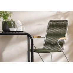 Borneo t Loungesæt - Havemøbelsæt - Sort,Grøn