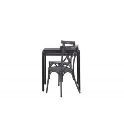 Borneo t Loungesæt - Havemøbelsæt - Sort,Mørkegrå