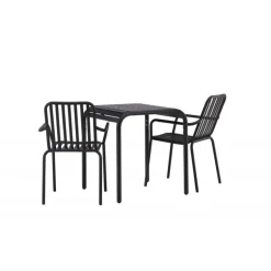 Borneo t Loungesæt - Havemøbelsæt - Sort