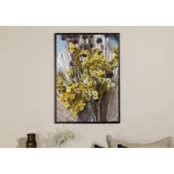 Bouquet Plakat - Grøn og Gul