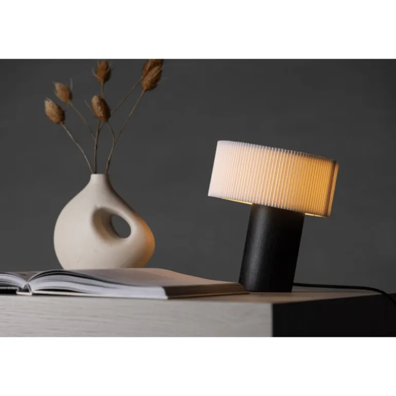 Branas Bordlampe - Sort og Hvid