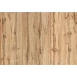 BRANDON Spisebord med udtræk, wotan eg / Sort