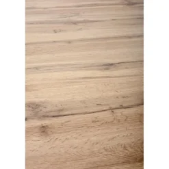 BRANDON Spisebord med udtræk, wotan eg / Sort