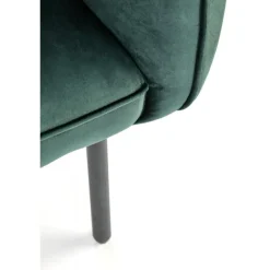 BRASIL fritidslænestol Mørkegrøn/Sort