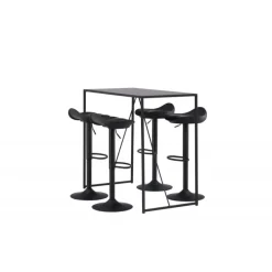 Brea Spisebordssæt - Sort