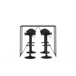 Brea Spisebordssæt - Sort