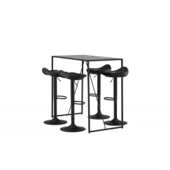 Brea Spisebordssæt - Sort