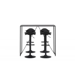 Brea Spisebordssæt - Sort