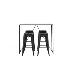 Brea t Spisebordssæt - Sort