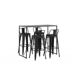 Brea t Spisebordssæt - Sort