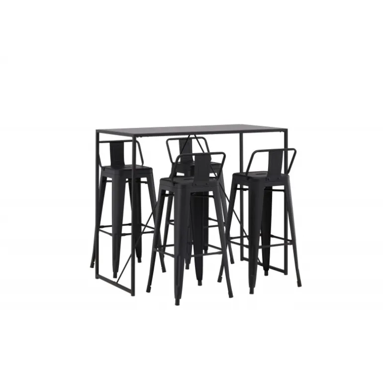 Brea t Spisebordssæt - Sort