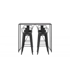 Brea t Spisebordssæt - Sort