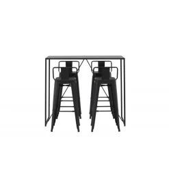 Brea t Spisebordssæt - Sort