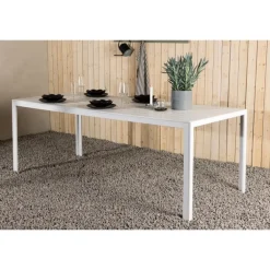 Break Havebord 205 cm - Hvid