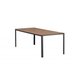 Break Havebord 205 x 90 cm - Sort,Natur