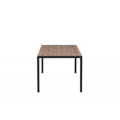 Break Havebord 205 x 90 cm - Sort,Natur