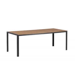 Break Havebord 205 x 90 cm - Sort,Natur