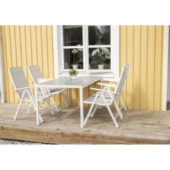 Break Havestol - Grå,Hvid