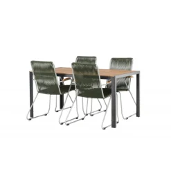 Break Loungesæt - Havemøbelsæt - Grøn,Natur