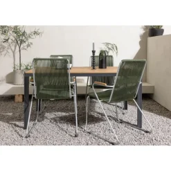 Break Loungesæt - Havemøbelsæt - Grøn,Natur