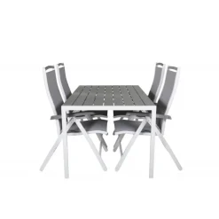 Break Loungesæt - Havemøbelsæt - Grå,Hvid